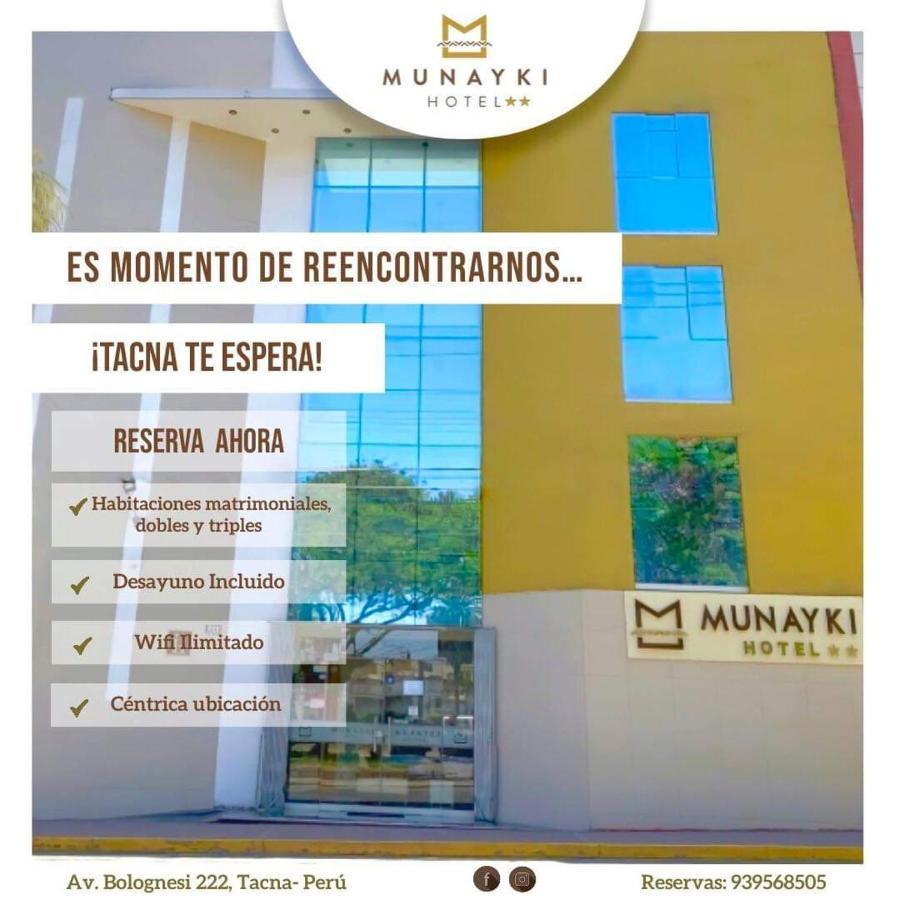 Munayki Hotel Tacna Extérieur photo